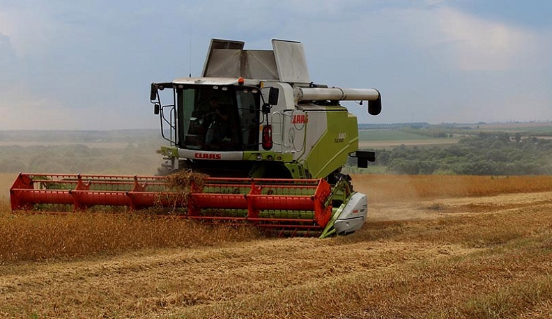В Калужской области убрали почти половину зерновых от плана