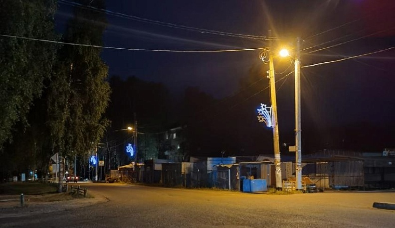 В Людинове восстановили уличное освещение после обращения в соцсети