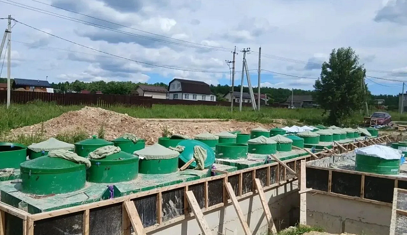 В Жуковском округе продолжается реконструкция очистных