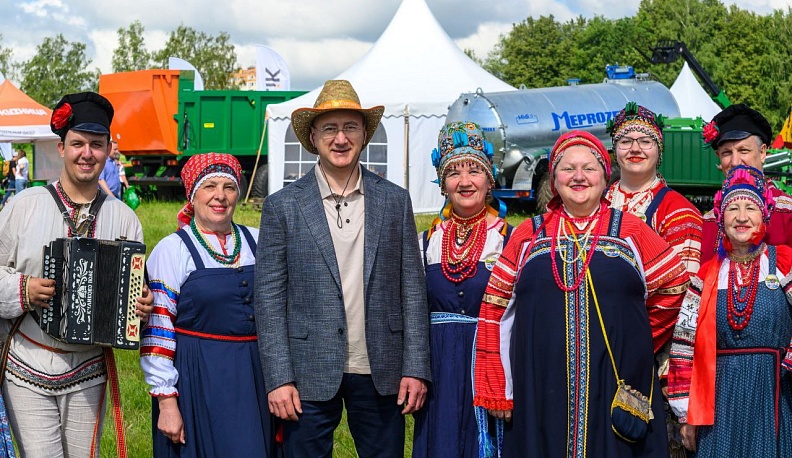 В Калужской области проходит традиционный «День поля»