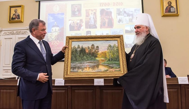Анатолий Артамонов поздравил Калужскую епархию с 220-летием
