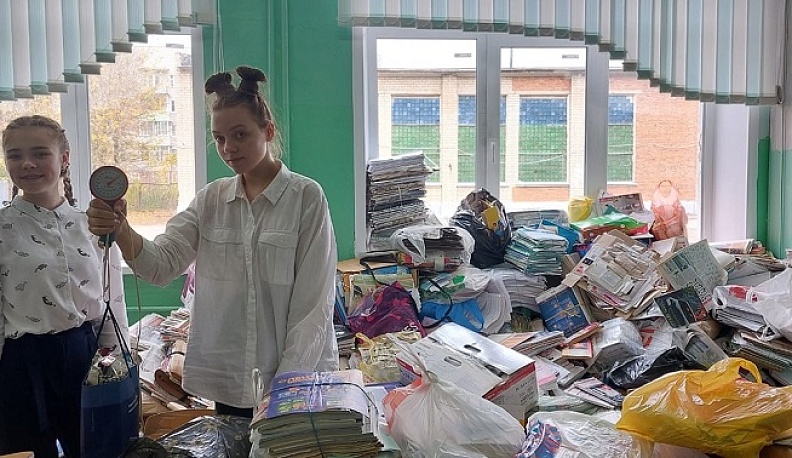 Калужане собрали 35 тонн макулатуры