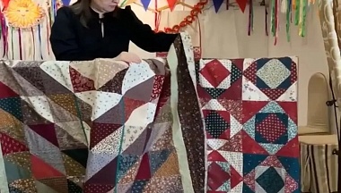 Жительница Тарусы превратила лоскутное шитье в дело жизни