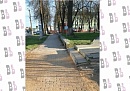 В Людинове после просьбы в интернете починили тротуар