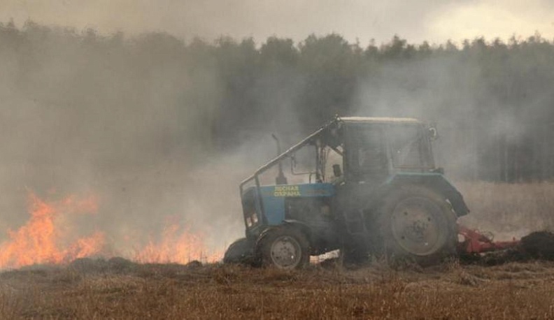 В регионе введут особый противопожарный режим. Видео