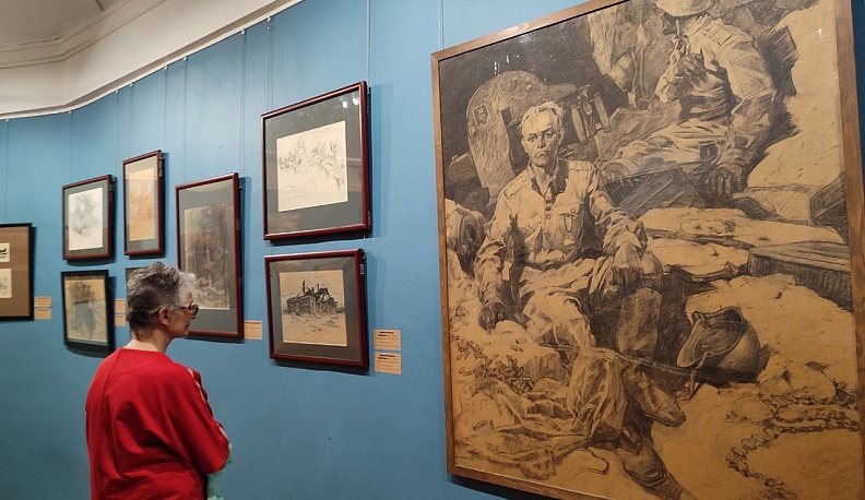 В Калуге представили выставку «Дни войны. 1941 – 1945»