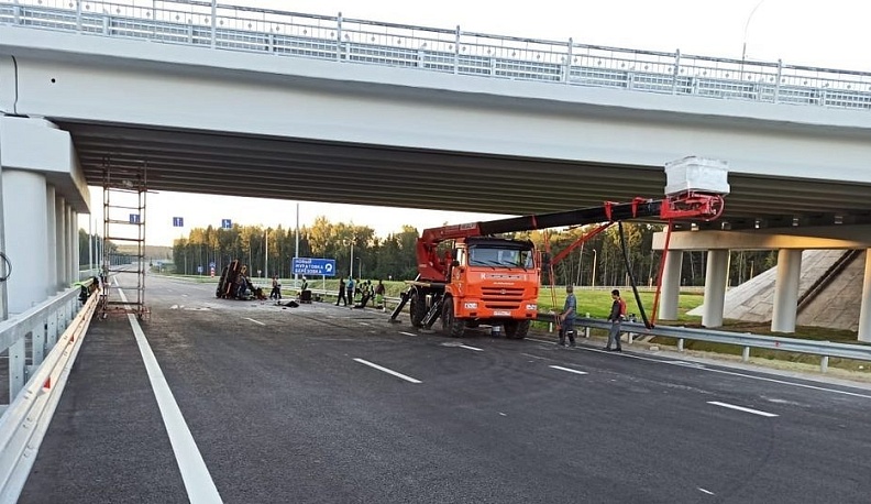 Рабочий разбился насмерть при строительстве Северного обхода Калуги
