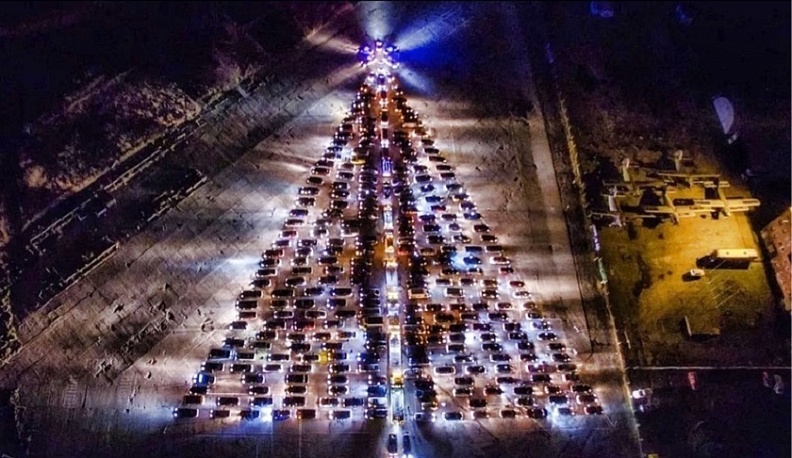 Под Калугой создадут ёлку из самолетов и машин