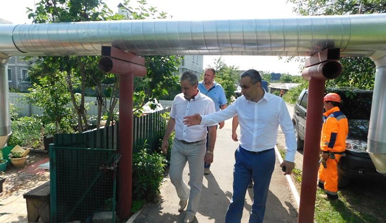 В Дзержинском районе идет активная подготовка к отопительному сезону