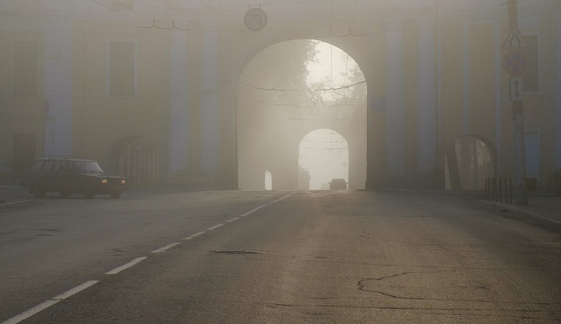Калужскую область накрыл «мистический» туман
