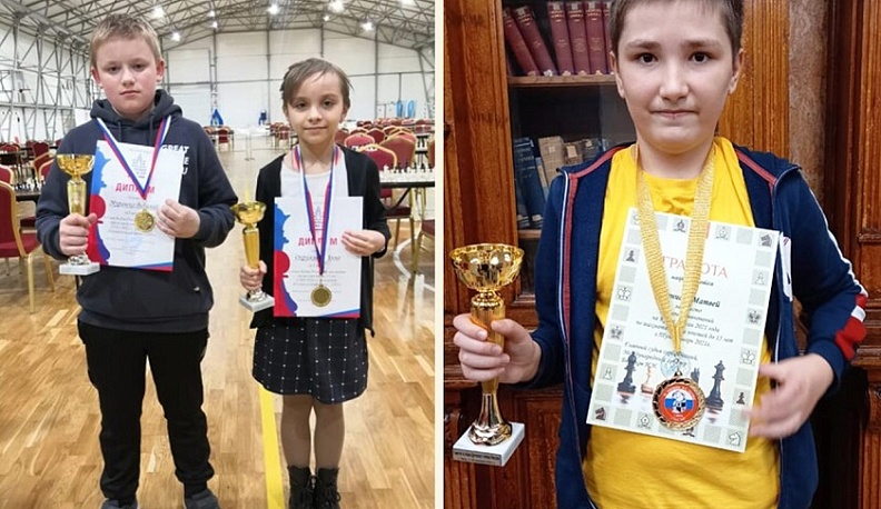Юные калужане стали победителями в фестивале по шахматам