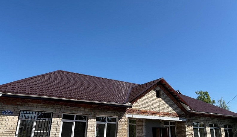 Ремонт библиотеки продолжается в Барятинском районе