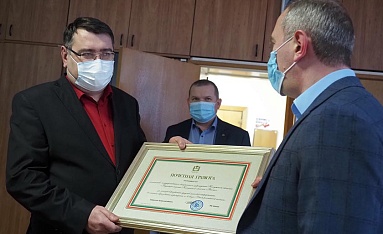 Владислав Шапша поздравил журналистов КГВ с Днем печати