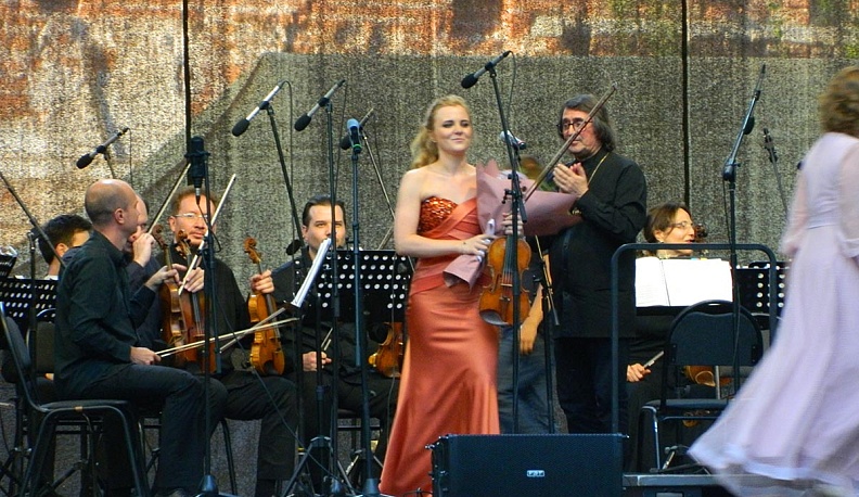 Юрий Башмет выступил на летней площадке к юбилею Обнинска