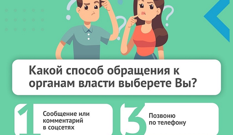 ЦУР предложил калужанам выбрать канал связи с властью