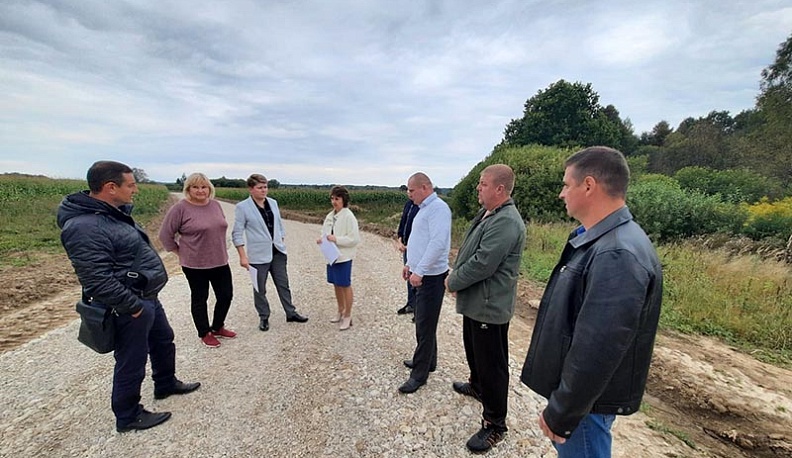 В Воинке Калужской области появилась долгожданная дорога