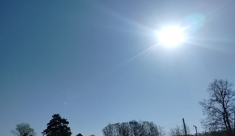 В Калуге продолжает стоять жара 