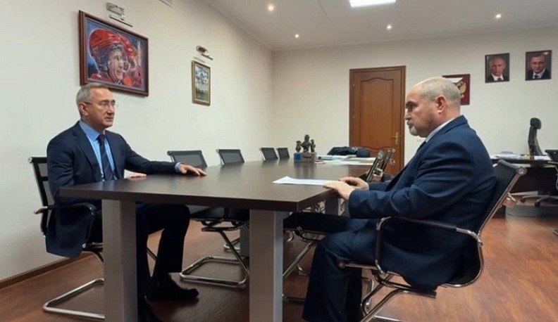 Владислав Шапша провел рабочую встречу с Вячеславом Лежниным