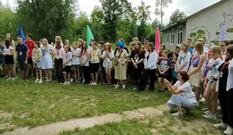 В лагере «Чайка» началась смена актива Калуги «ЛАК»