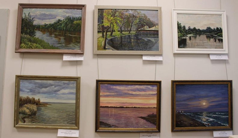 В Ульяновском районе открылась выставка передвижного творческого проекта Александра Ларина