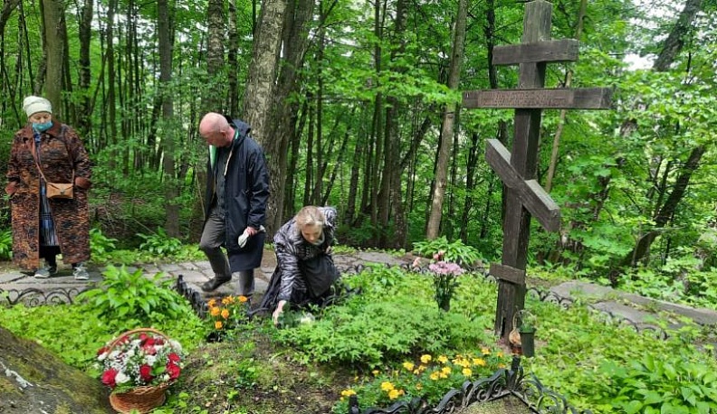 В Тарусе поклонились памяти Константина Георгиевича Паустовского 