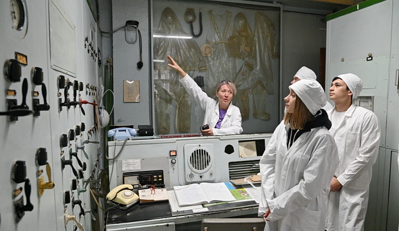 На Обнинской АЭС студентов посвятили в атомщики