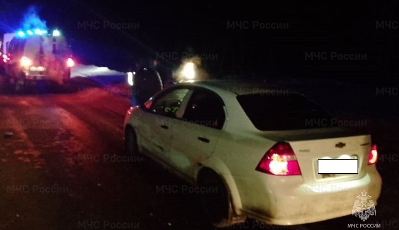 В Калуге при столкновении двух иномарок пострадали люди