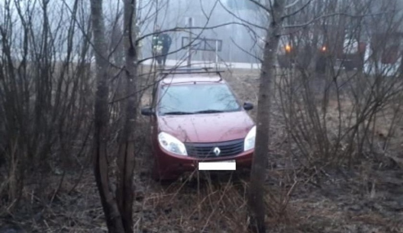 В Куйбышевском районе "Сандеро" слетел в кювет