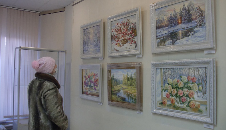 В калужском Доме художника работает выставка-продажа «Рождественская»