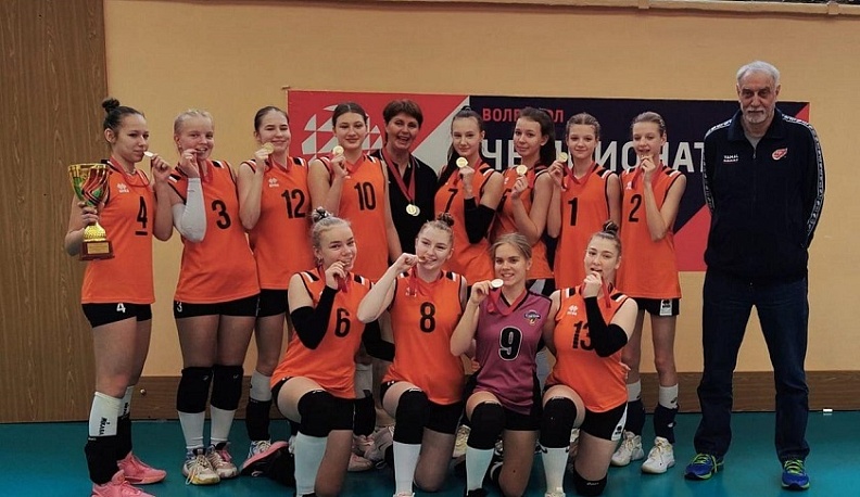 Калужские волейболистки стали победительницами первенства ЦФО