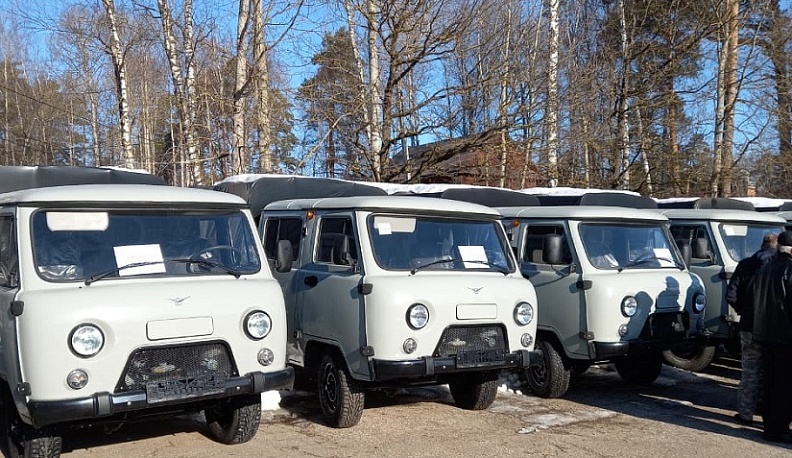 В Людиновское лесничество поступил новый УАЗ «Фермер»