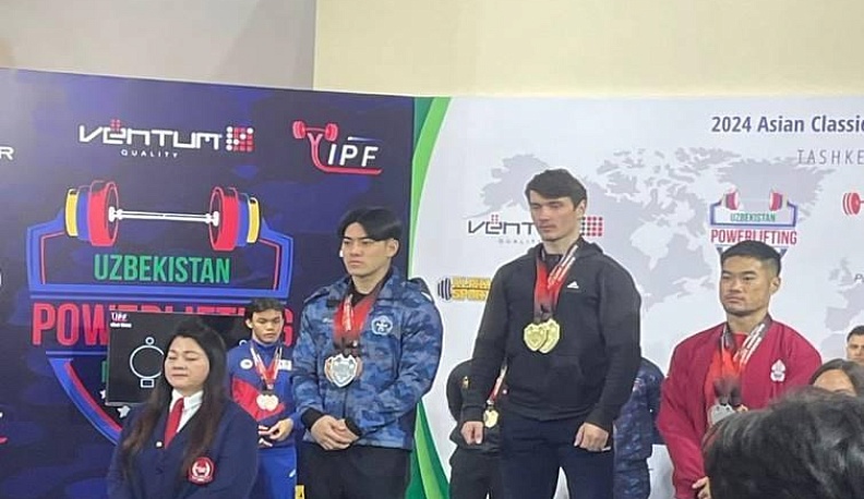 Калужане завоевали золото на Чемпионате Азии по пауэрлифтингу