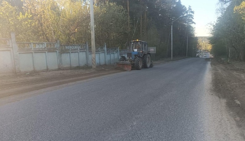 В Обнинске убрали смет на дорогах после обращений в интернете