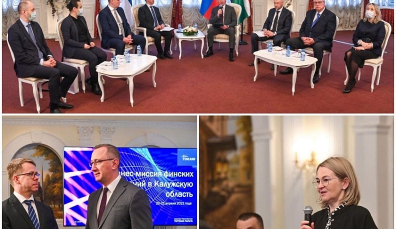 Владислав Шапша встретился с представителями финской делегации