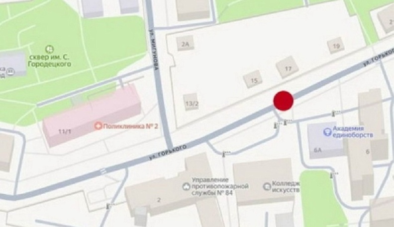 В Обнинске перекрыли улицу Горького из-за ремонта водопровода