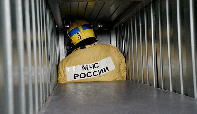 Калужские журналисты смогли побывать «в шкуре» газодымозщитников