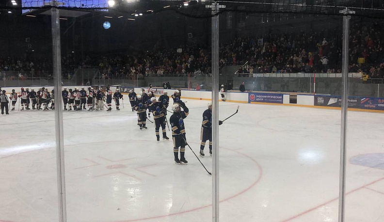 Юные хоккеисты из Калуги одержали верх над командой из Тамбова