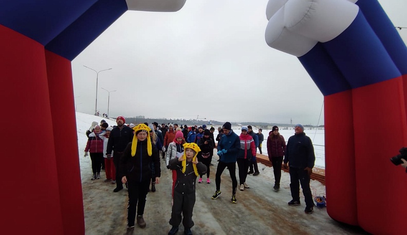Калужане начали новый год с легкоатлетического забега