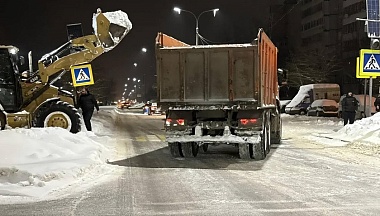 Более 14 тысяч кубометров снега вывезли из Обнинска