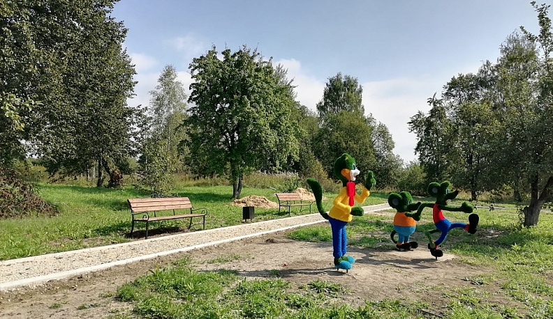 В 12 поселениях Думиничского района реализуют проекты благоустройства