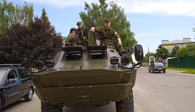 «Ночные Волки» проехали по Жуковским местам