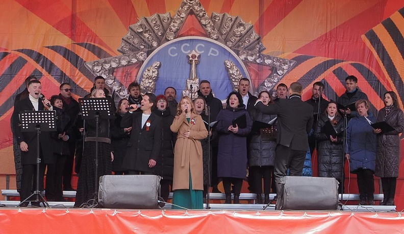 Калуга отмечает День Победы на 17 площадках