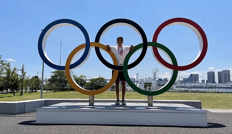 Калужский спортсмен показал олимпийский Токио