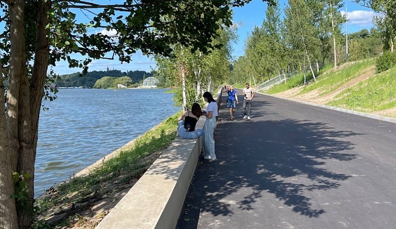 Дмитрий Денисов проверил качество дорожного покрытия на Яченской набережной 