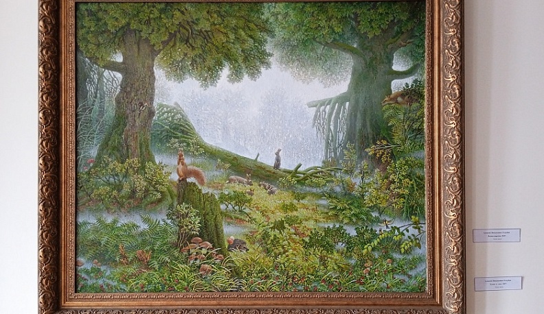 Калужский музей изобразительных искусств представил выставку сказочных работ Алексея Голубева