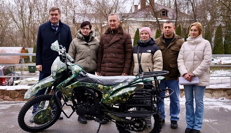 Из Калуги в зону СВО отправили мотоциклы 