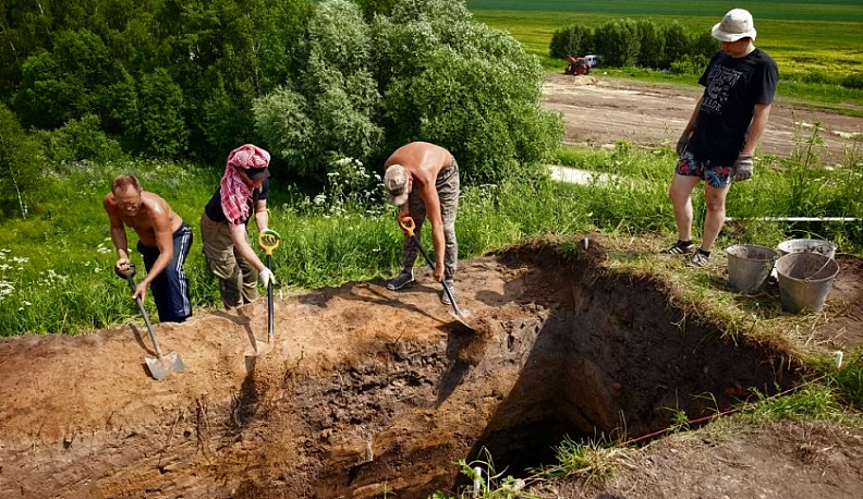На городище Спас-Городок под Калугой прошли археологические раскопки