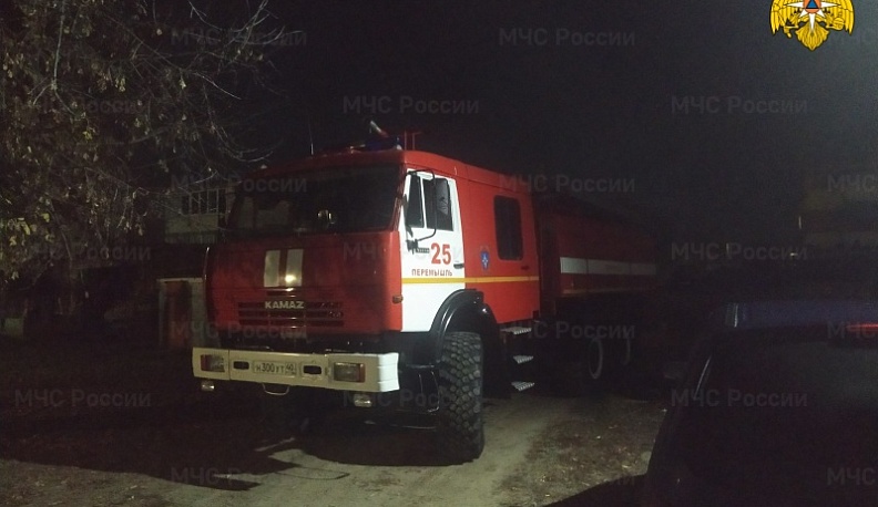 Житель Калужской области пострадал при пожаре