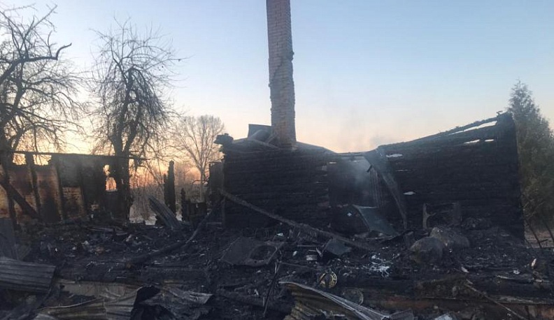 В Калужской области 64-летний мужчина погиб при пожаре