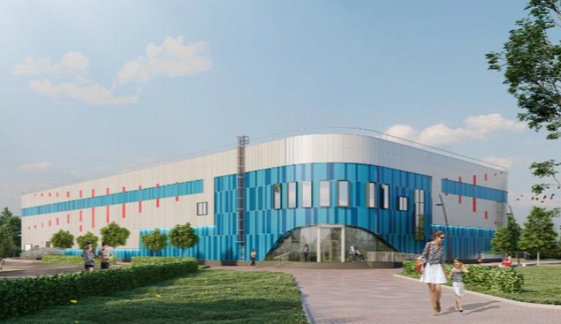 В Калужской области началось строительство еще одного крытого катка 